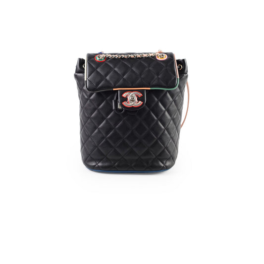 Chanel Small Urban Spirit Backpack Black Multicolour - photo 1