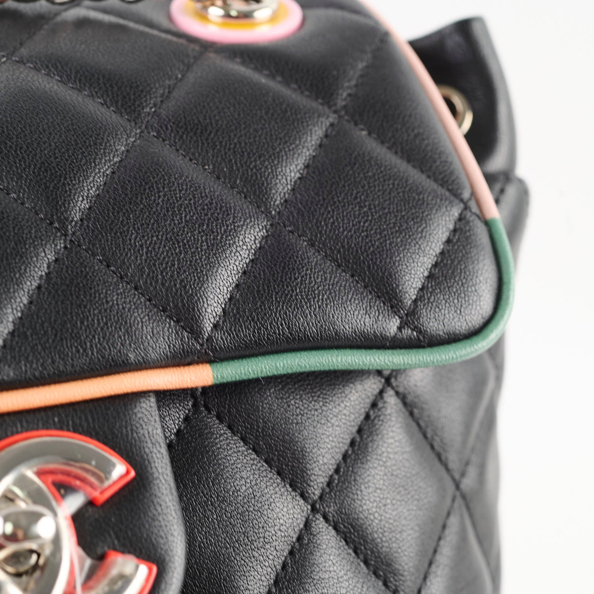 Chanel Small Urban Spirit Backpack Black Multicolour - photo 7