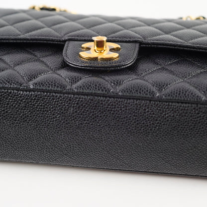 Chanel Medium Classic Flap Black Caviar GHW 16 series - photo 14