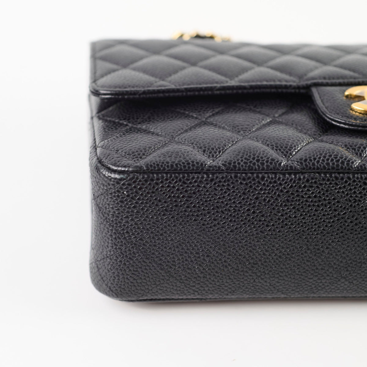 Chanel Medium Classic Flap Black Caviar GHW 16 series - photo 13