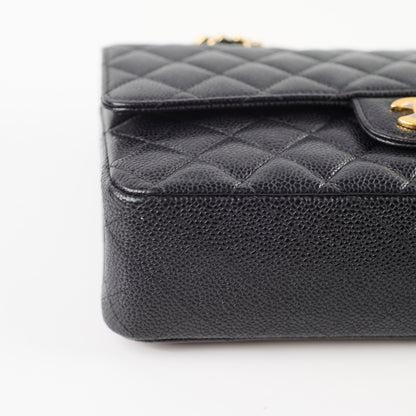 Chanel Medium Classic Flap Black Caviar GHW 16 series - photo 13