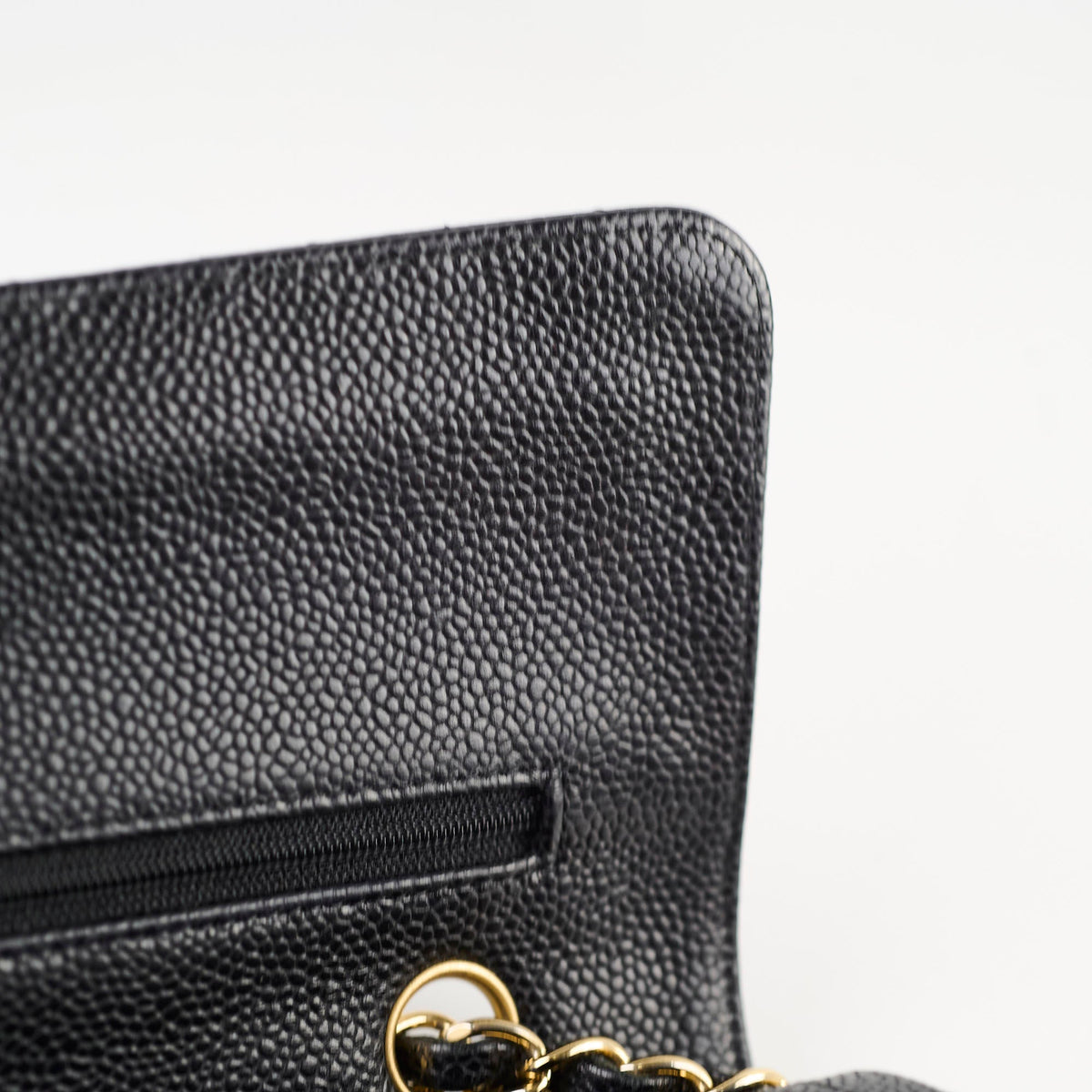 Chanel Medium Classic Flap Black Caviar GHW 16 series - photo 5
