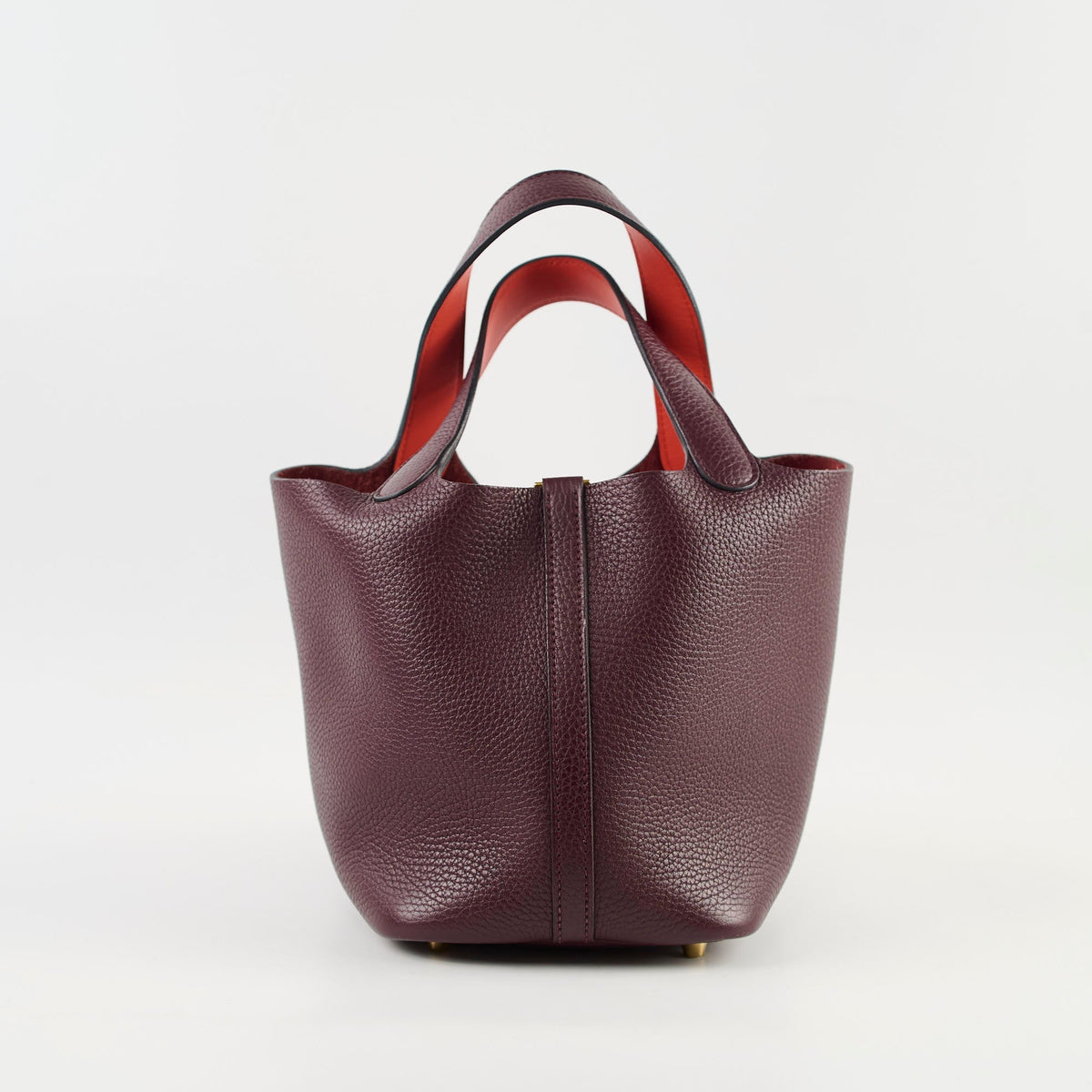 Hermes Picotin 18 Prune Eclat X stamp GHW - photo 3