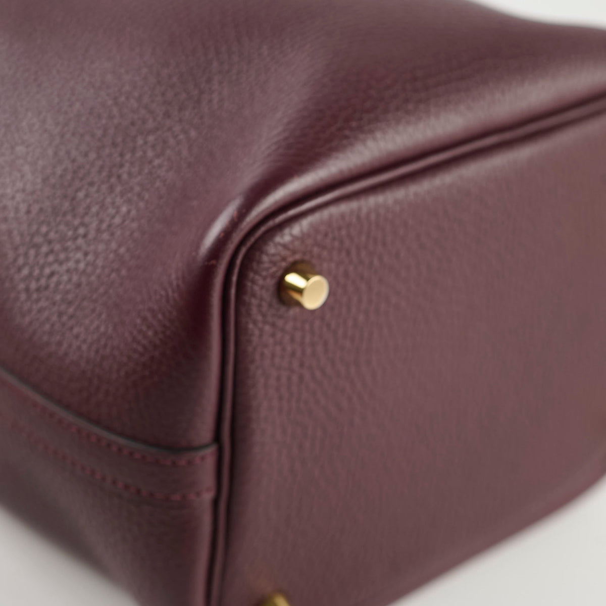 Hermes Picotin 18 Prune Eclat X stamp GHW - photo 8