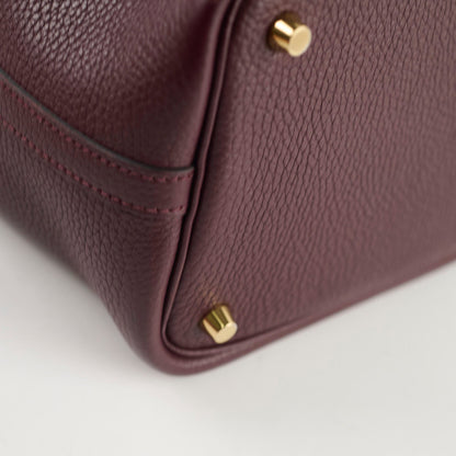 Hermes Picotin 18 Prune Eclat X stamp GHW - photo 9