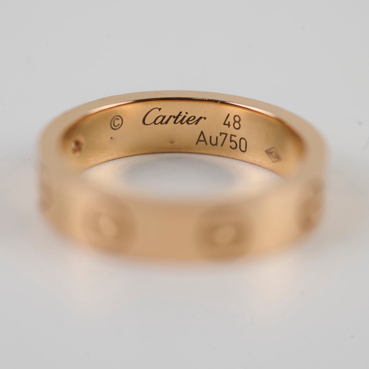 Cartier Love Ring One Diamond Small Model Size 48 - photo 3