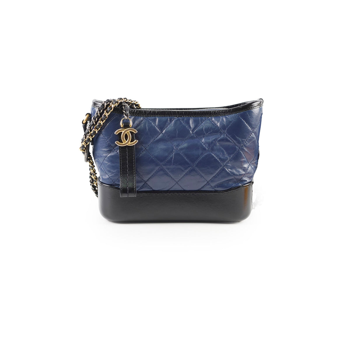 Chanel Gabrielle Small Hobo Blue - photo 1