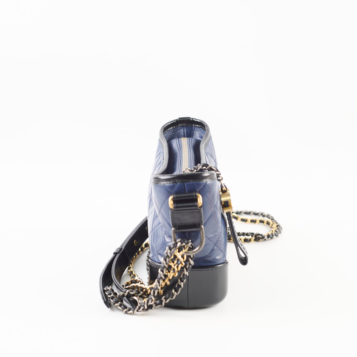 Chanel Gabrielle Small Hobo Blue - photo 3