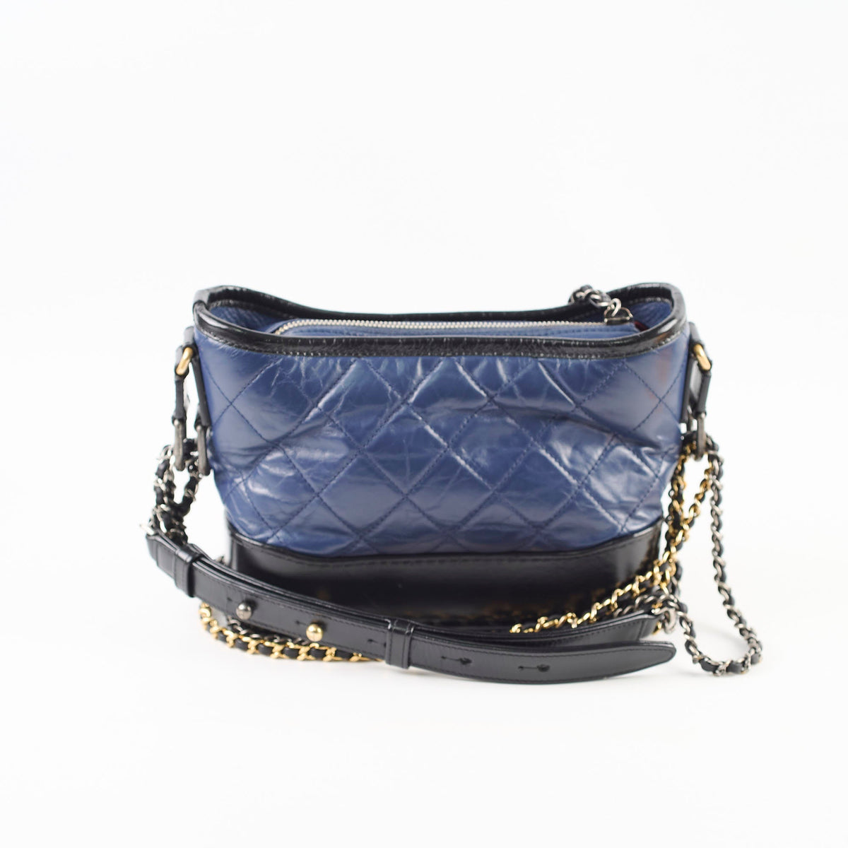 Chanel Gabrielle Small Hobo Blue - photo 2