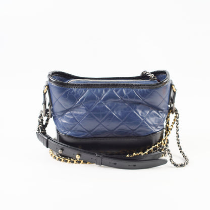 Chanel Gabrielle Small Hobo Blue - photo 2