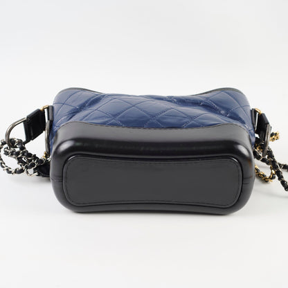 Chanel Gabrielle Small Hobo Blue - photo 4