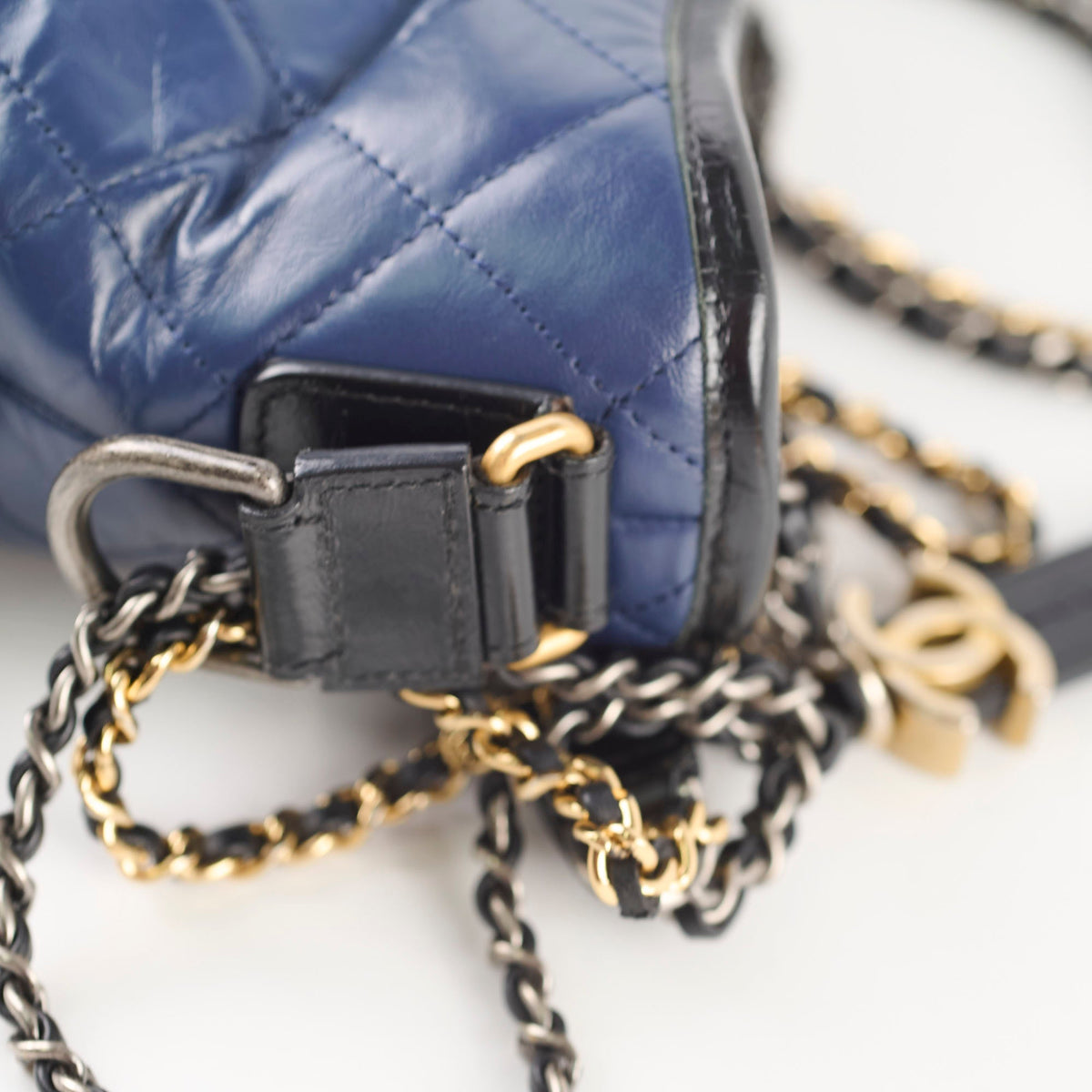 Chanel Gabrielle Small Hobo Blue - photo 15