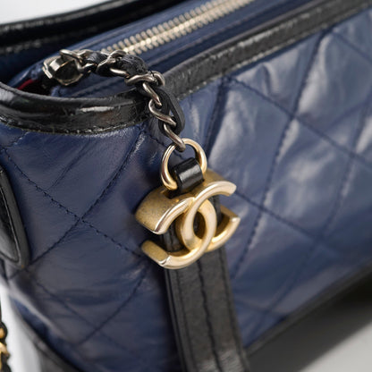 Chanel Gabrielle Small Hobo Blue - photo 14