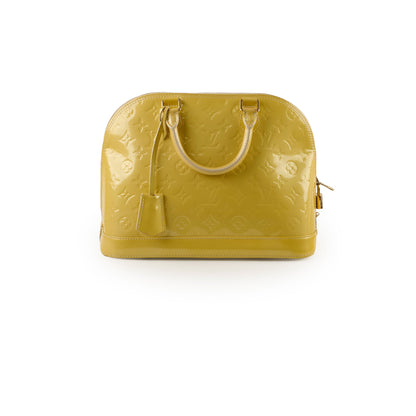Louis Vuitton Alma PM Vernis Yellow - photo 1