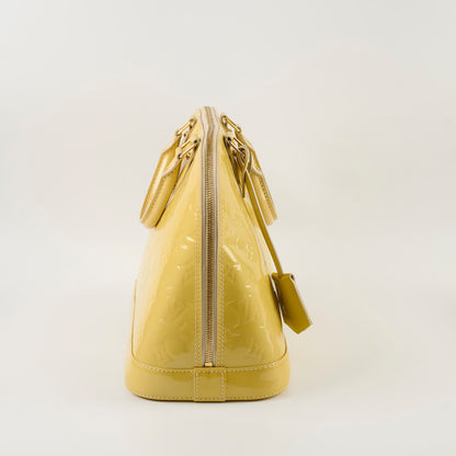 Louis Vuitton Alma PM Vernis Yellow - photo 3
