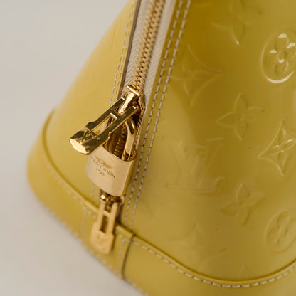 Louis Vuitton Alma PM Vernis Yellow - photo 6
