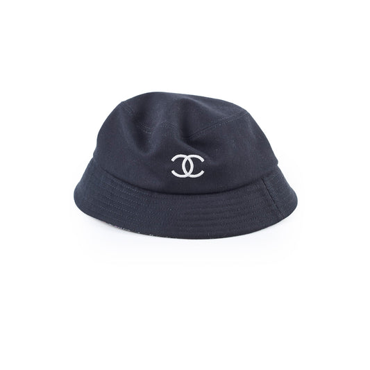 Chanel CC Bucket Hat Black - Size S - photo 1