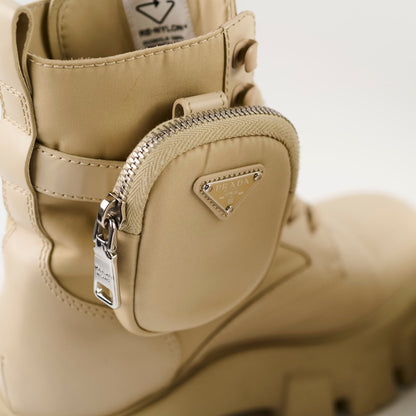 Prada Monolith Boots Beige size 37 - photo 9