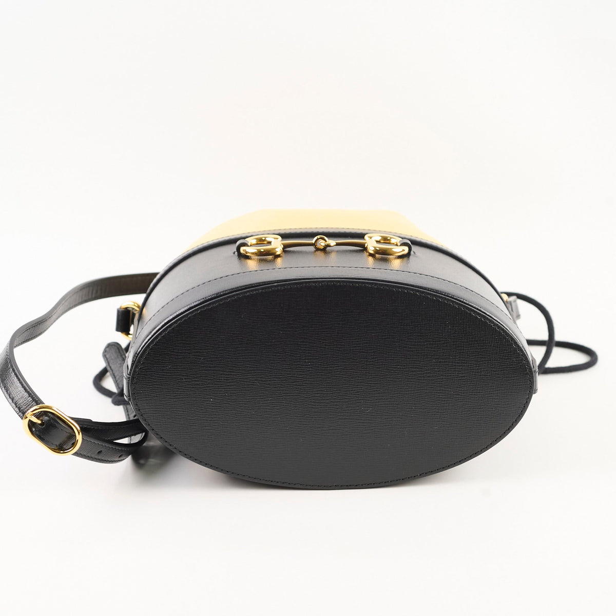 Gucci Horsebit 1955 Bucket Bag Beige/Black - photo 4