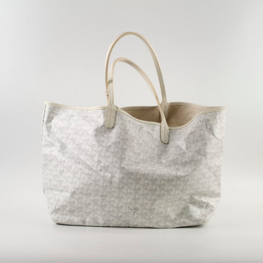 Goyard Saint Louis White PM Tote - photo 2