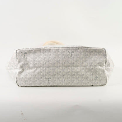 Goyard Saint Louis White PM Tote - photo 4