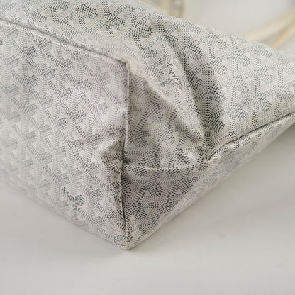 Goyard Saint Louis White PM Tote - photo 10
