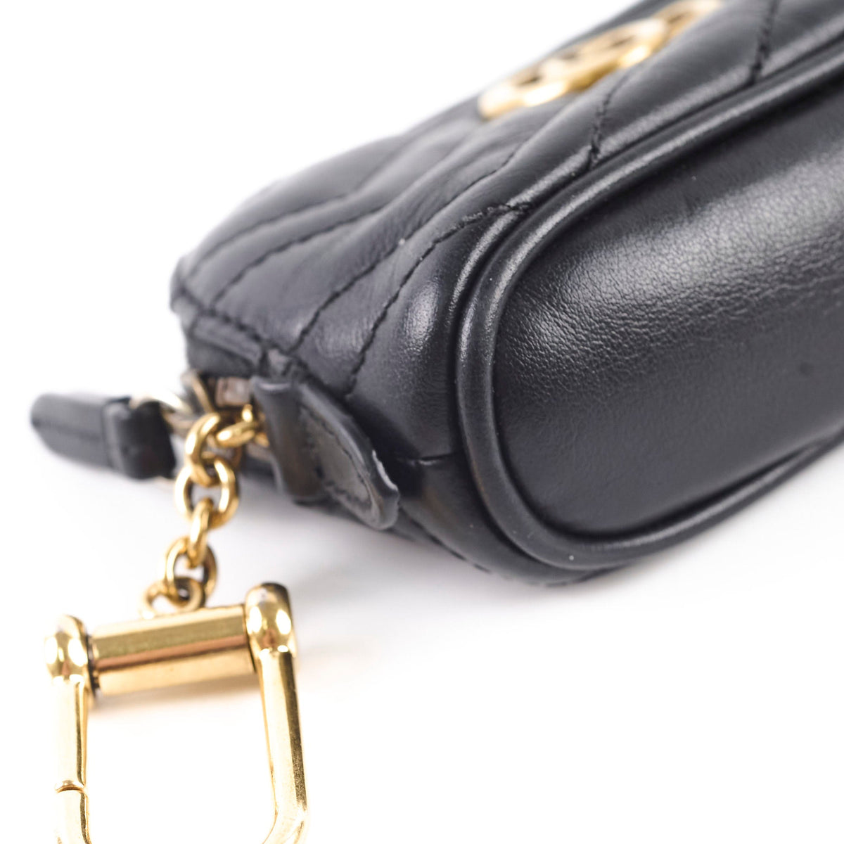 Gucci Key Zip Pouch Black - photo 6