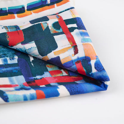 Chanel Aquarel Printed Multicolor Silk Scarf - photo 4