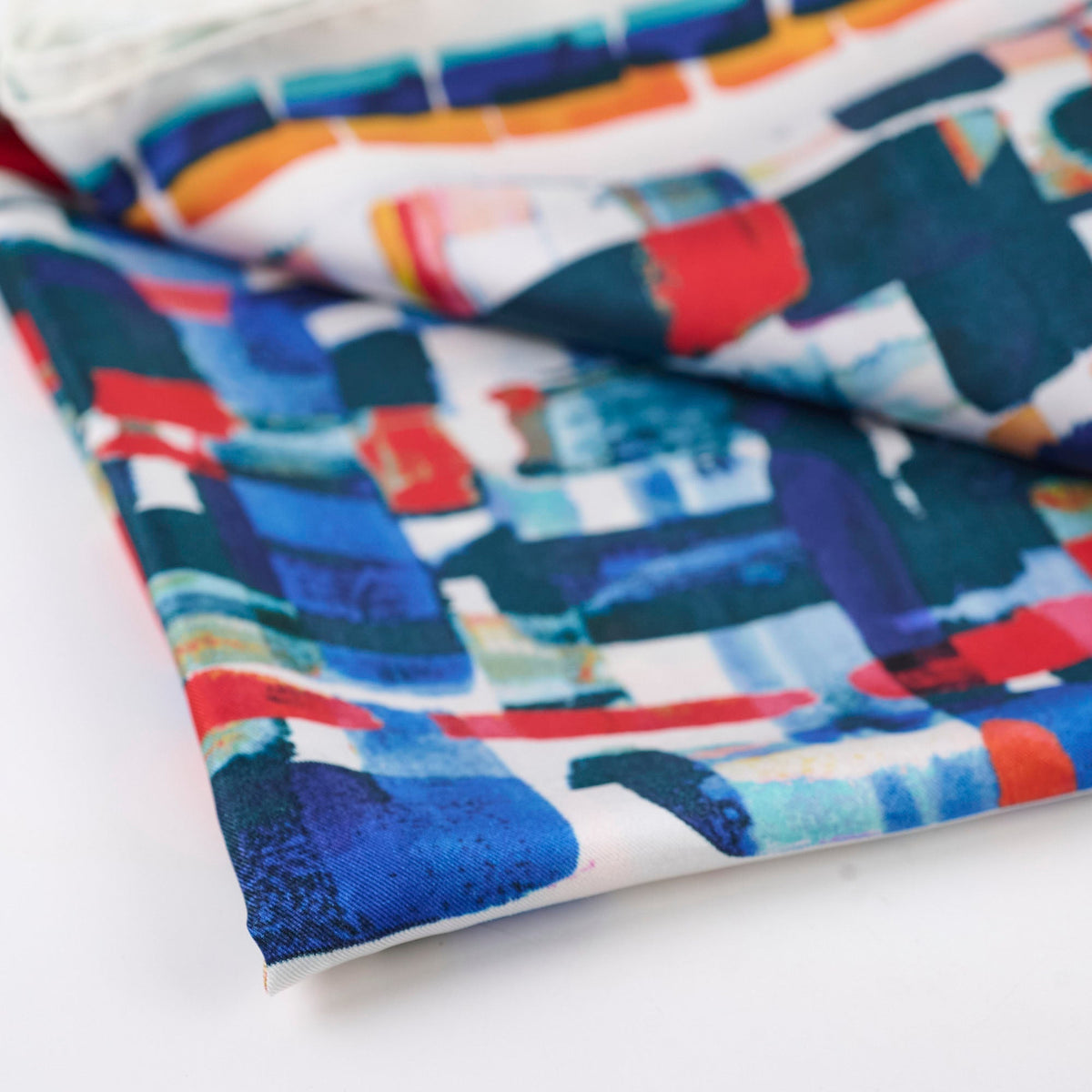 Chanel Aquarel Printed Multicolor Silk Scarf - photo 5