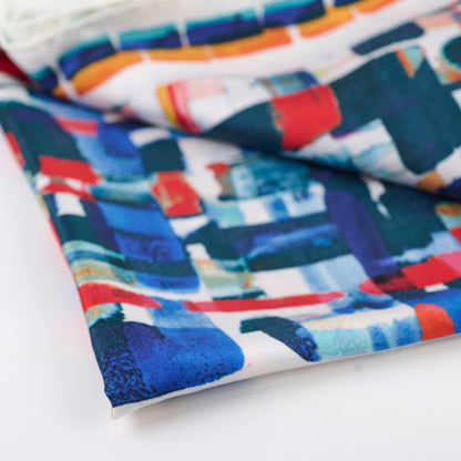Chanel Aquarel Printed Multicolor Silk Scarf - photo 5