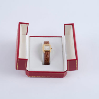 Cartier Santos Dumont SM Yellow Gold Watch W1505553 (Winding Style) - photo 2