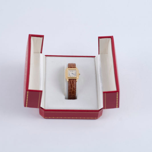 Cartier Santos Dumont SM Yellow Gold Watch W1505553 (Winding Style) - photo 2