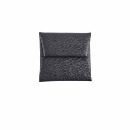 Hermes Bastia Coin Purse Epsom Noir - photo 1