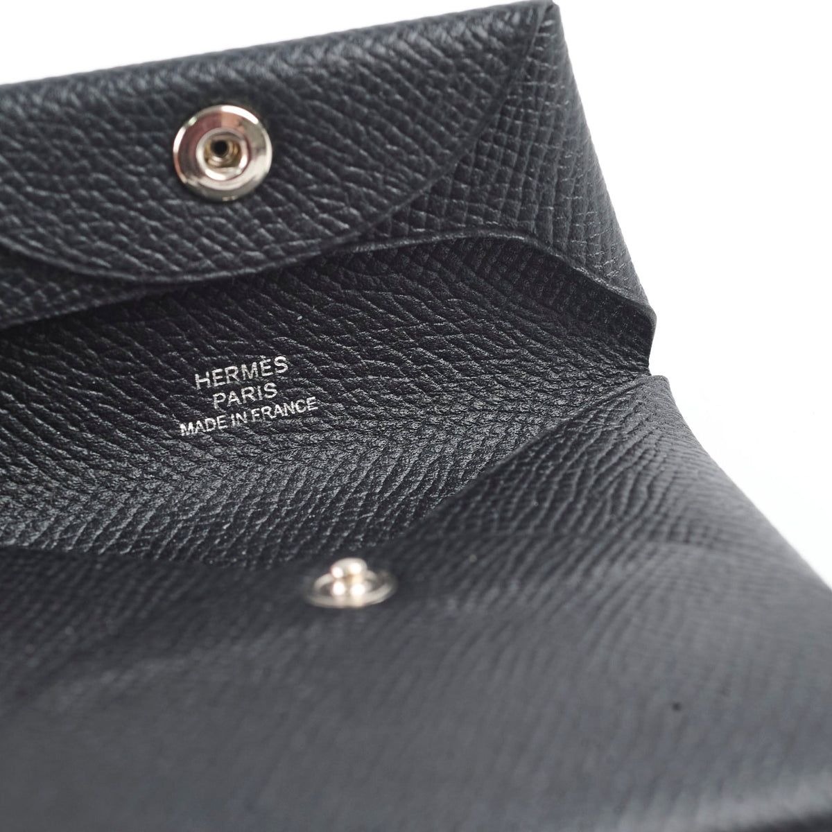 Hermes Bastia Coin Purse Epsom Noir - photo 5