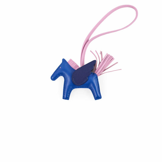 Hermes PM Rodeo Pegase Bag Charm Blue Fra/Mauve Sylve/Blue Saphir - Stamp Z 2021 - photo 1