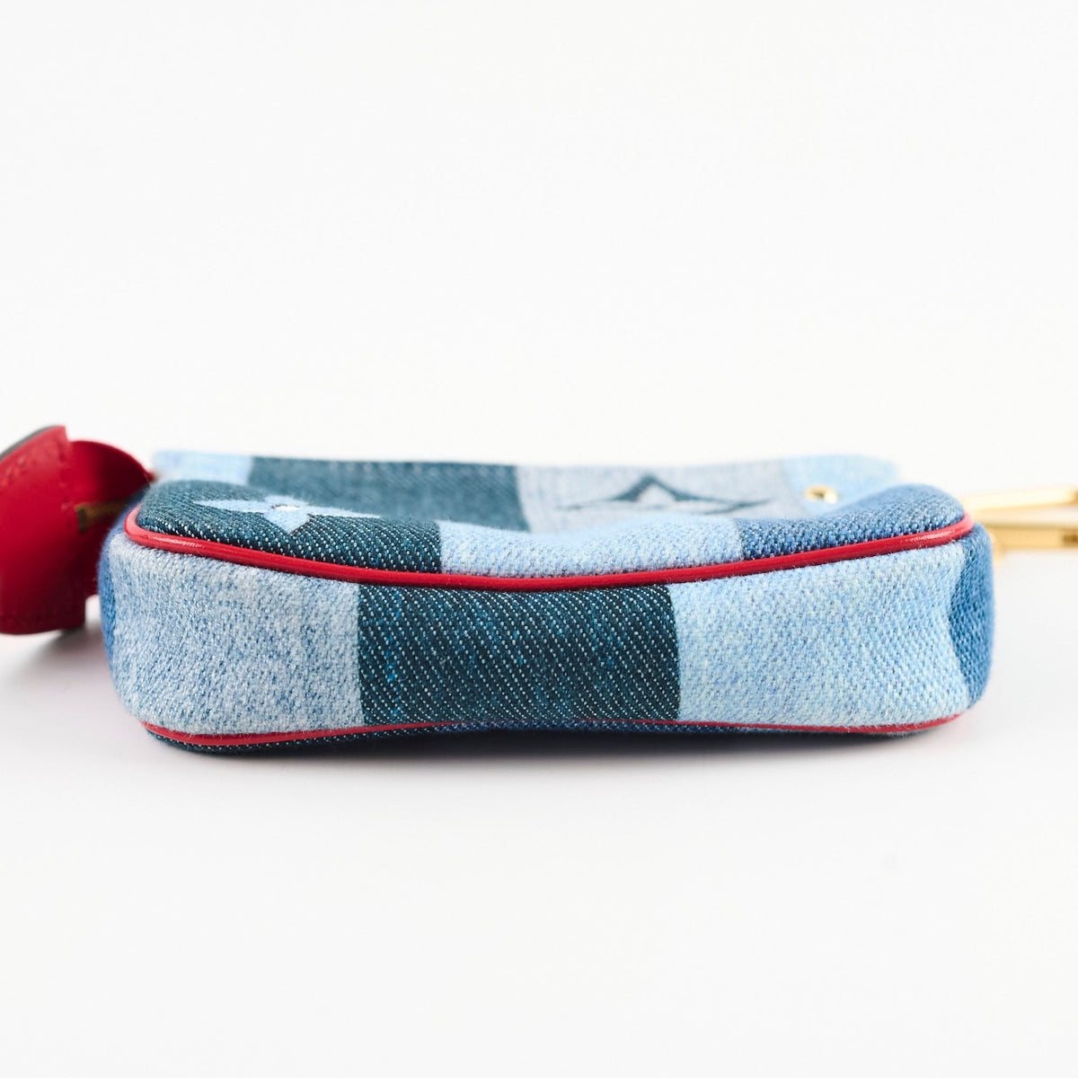 Louis Vuitton Monogram Patchwork Denim Micro Pochette - photo 4
