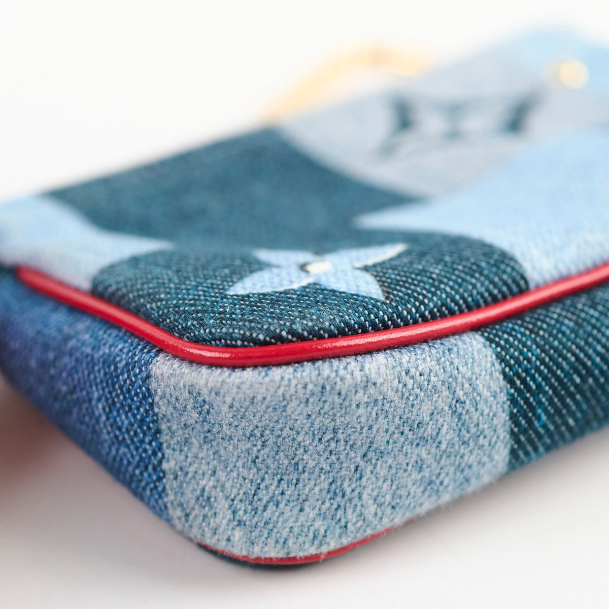 Louis Vuitton Monogram Patchwork Denim Micro Pochette - photo 8
