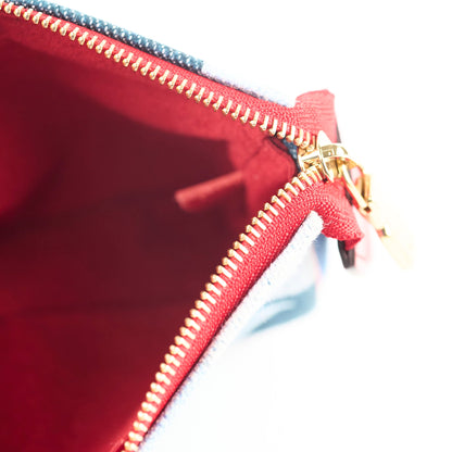 Louis Vuitton Monogram Patchwork Denim Micro Pochette - photo 6