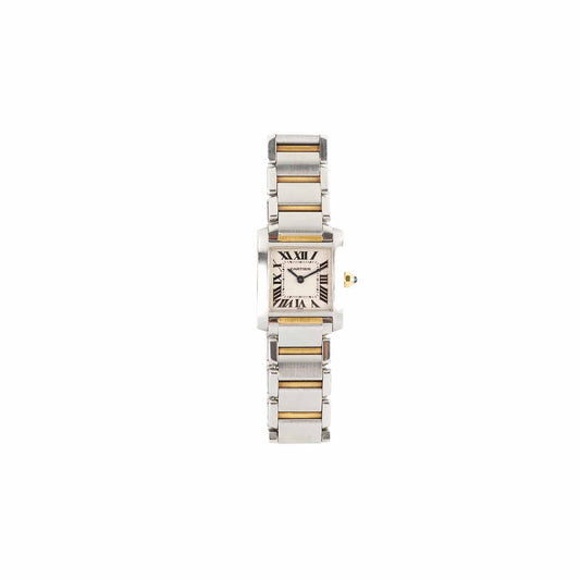 Cartier Tank Francaise Small Model Two Tone Watch - photo 1