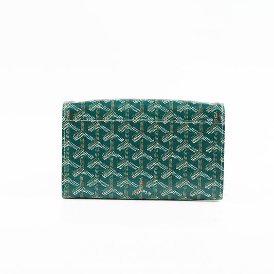 Goyard Varenne Continental Wallet (On Strap) Green - photo 2