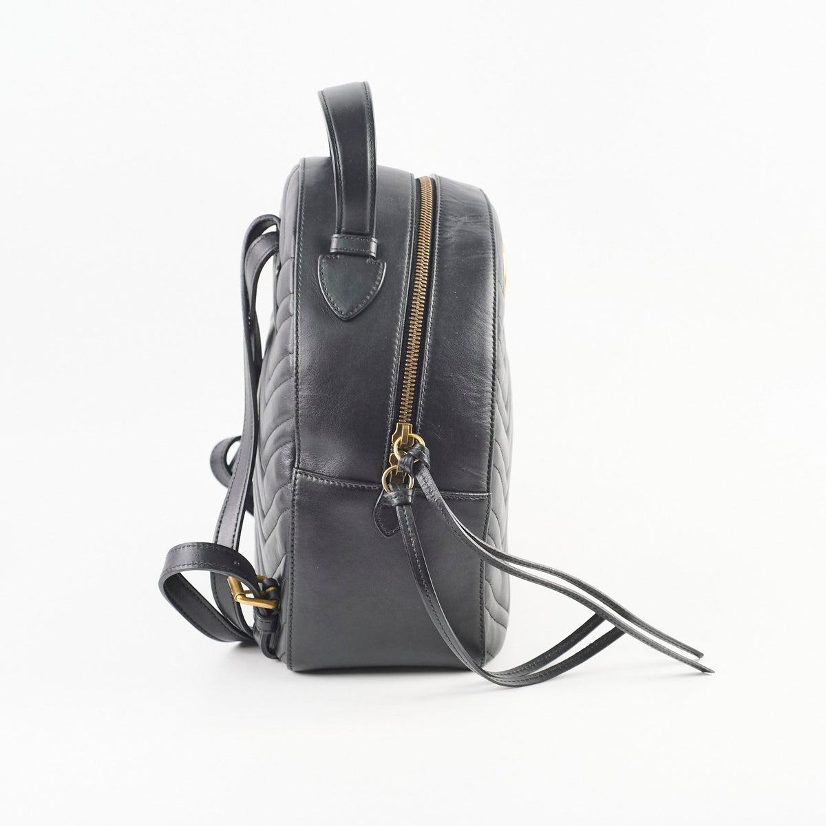 Gucci GG Marmont Backpack Black - photo 4