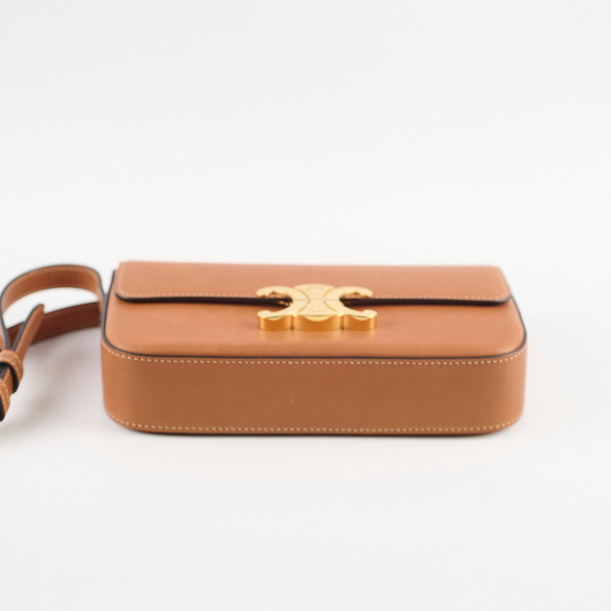 Celine Triomphe Shoulder Bag Tan - photo 3