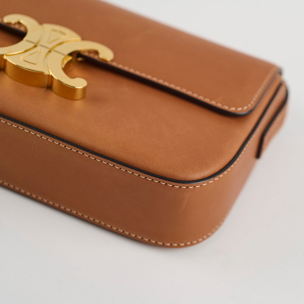 Celine Triomphe Shoulder Bag Tan - photo 11