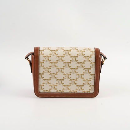 Celine Teen Canvas Triomphe White - photo 2