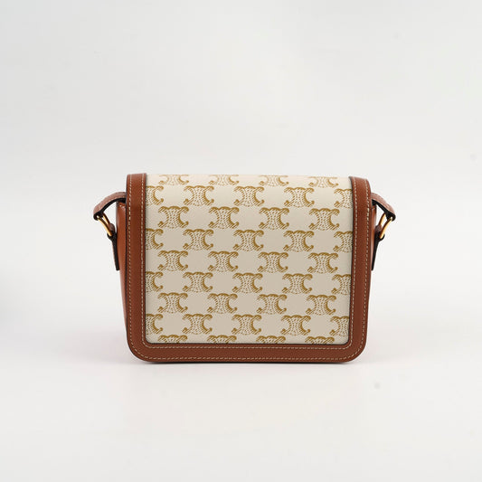 Celine Teen Canvas Triomphe White - photo 2