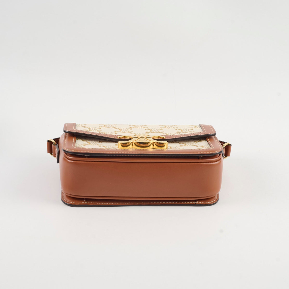 Celine Teen Canvas Triomphe White - photo 4