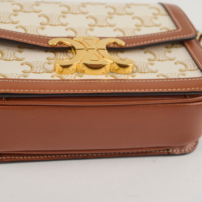 Celine Teen Canvas Triomphe White - photo 10