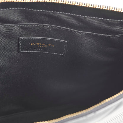 Saint Laurent Cassandre Matelasse Pouch Black - photo 8