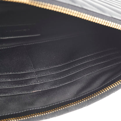 Saint Laurent Cassandre Matelasse Pouch Black - photo 9