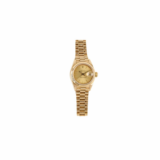 Rolex Lady Datejust 26MM Gold Watch - photo 1